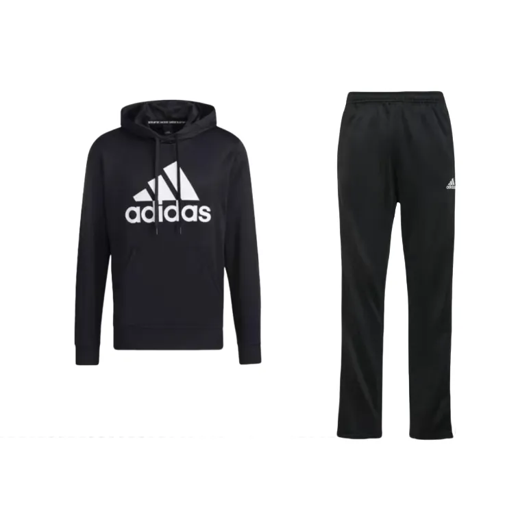 Adidas Sweatshirt Set Unisex Black-0