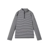 Dark Gray White Pinstripe