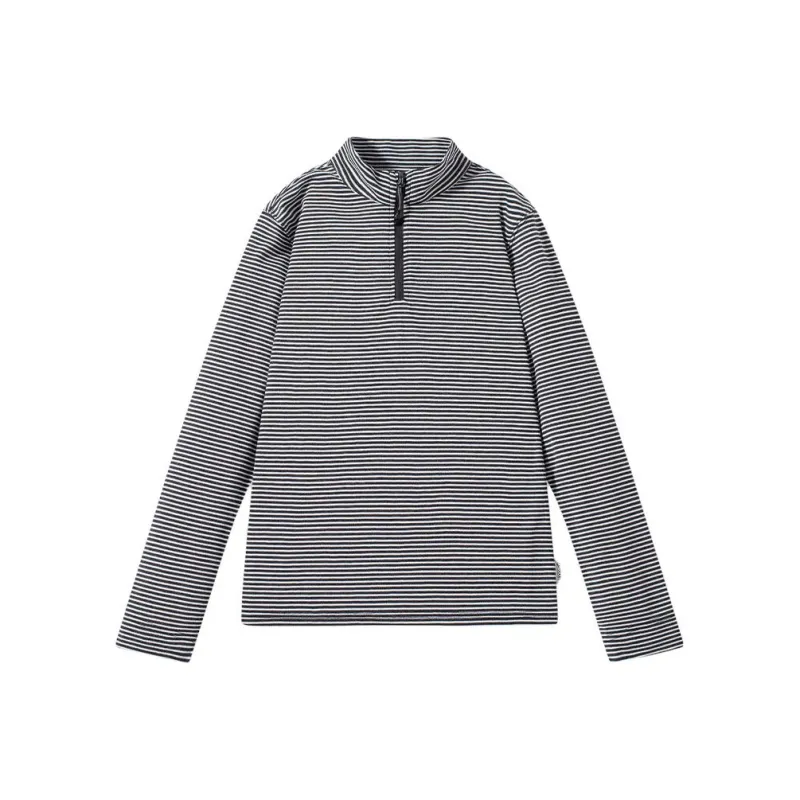 OUTDOOR PRODUCTS T Shirt Women's Dark Gray White Pinstripe-0