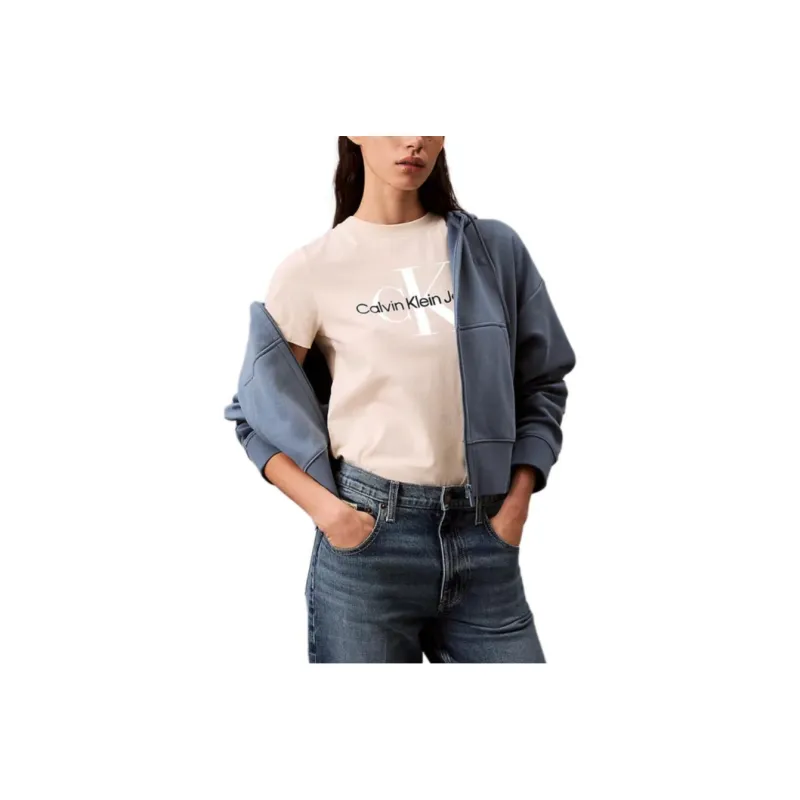 CALVIN KLEIN T Shirt Women's Cassava-0