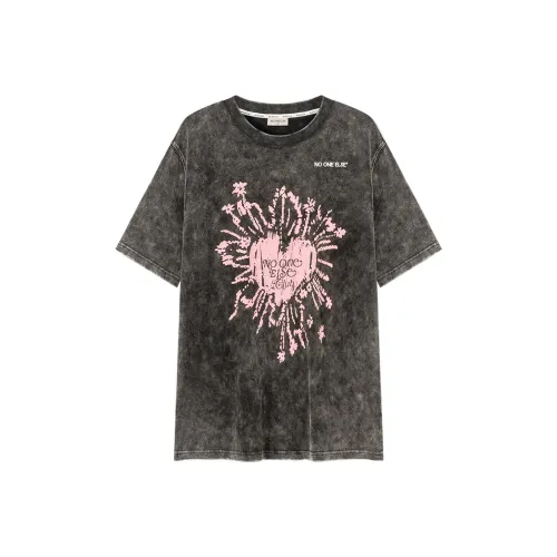 NO ONE ELSE Drop Shoulder Sleeve T Shirt Unisex