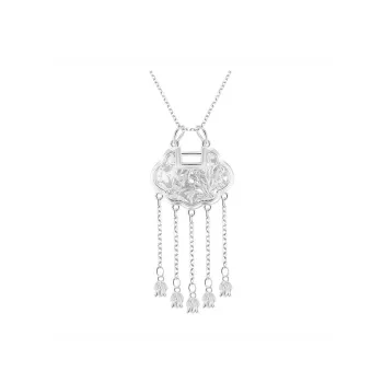 Ancient Jewelry S999 Fine Silver Necklaces Women's