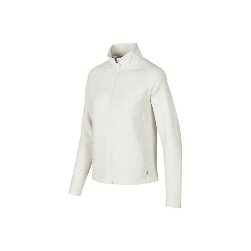 Skechers Comfortable Sports Collection Sports Lifestyle Jacket Women's Beige Apricot