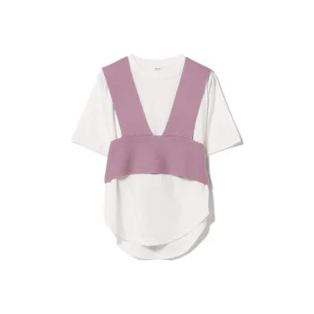 Beams T Shirts Women's Purple