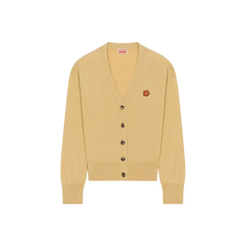 KENZO V Neck Buttoned Knitted Cardigan-0