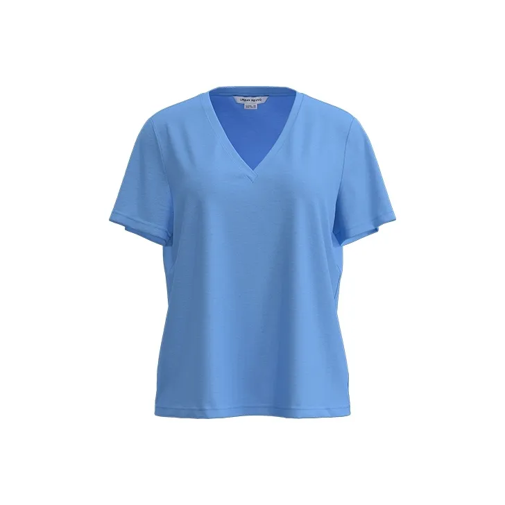 URBAN REVIVO Regular T Shirt Women's Cool Gray-8