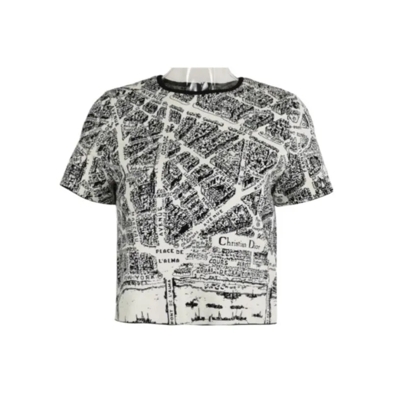 DIOR T-Shirts Women's Black-0
