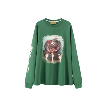 NO ONE ELSE T Shirt Unisex Gray Green