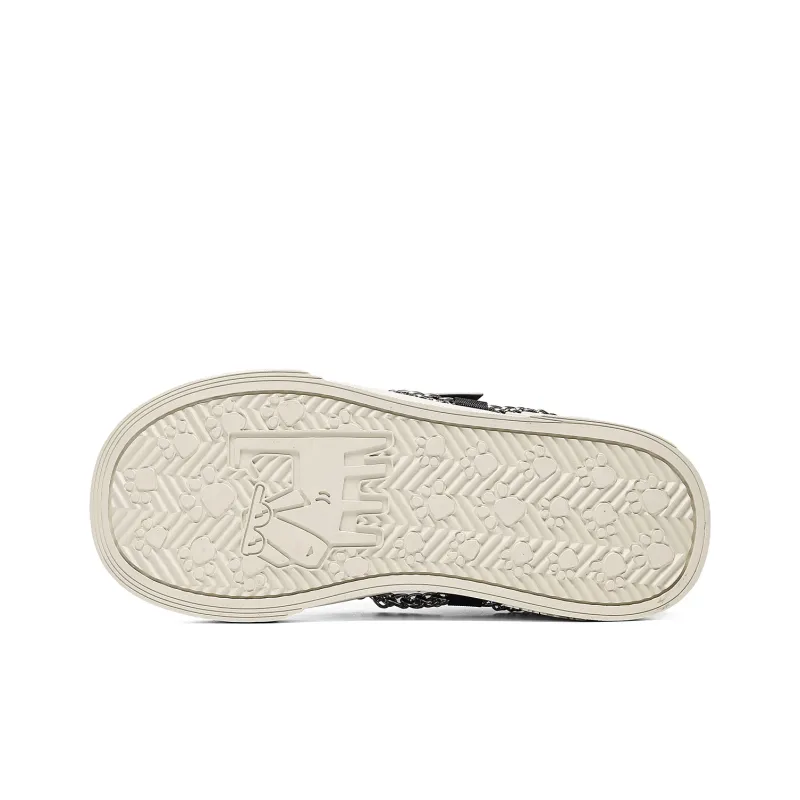 Q AND Coverage Slip Resistant Cushioning Abrasion Resistant Height Increasing Low Top Skateboard Shoes Unisex-20