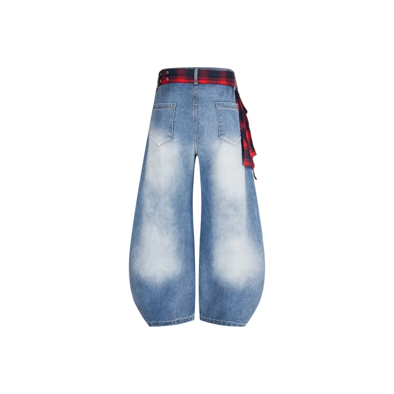YINLEI Jeans Unisex-2