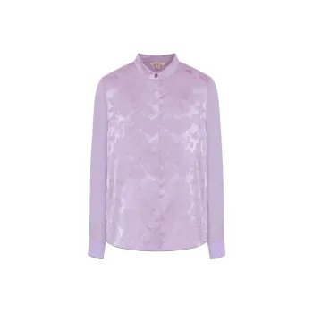 BBLLUUEE Shirt Women's Mist Purple