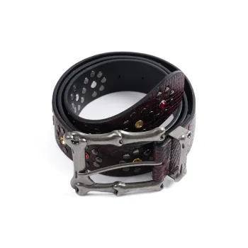 S45 Top Grain Cow Leather Belts Unisex 3.8cm