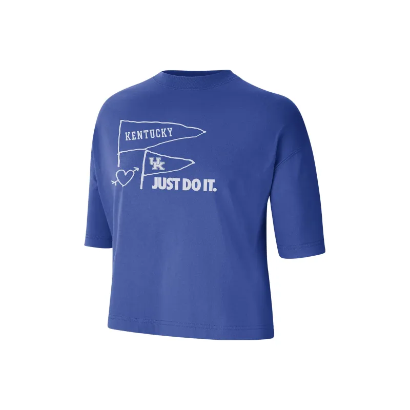 Nike T-Shirts Women's Royal Blue-0