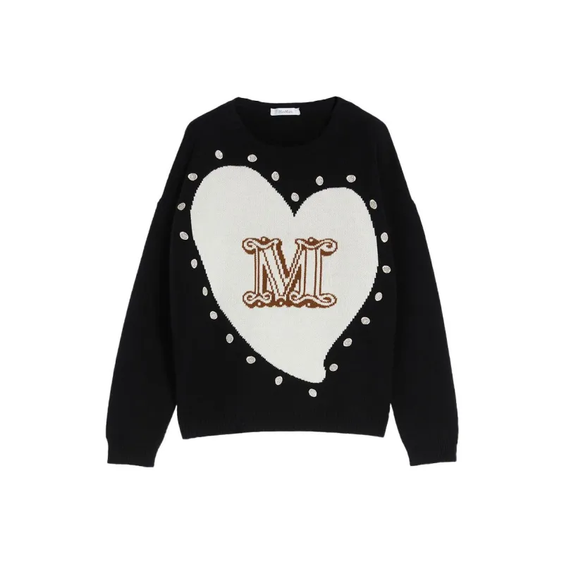 MaxMara MaxMara SS23 Chinese New Year Sweater Women's Black-0