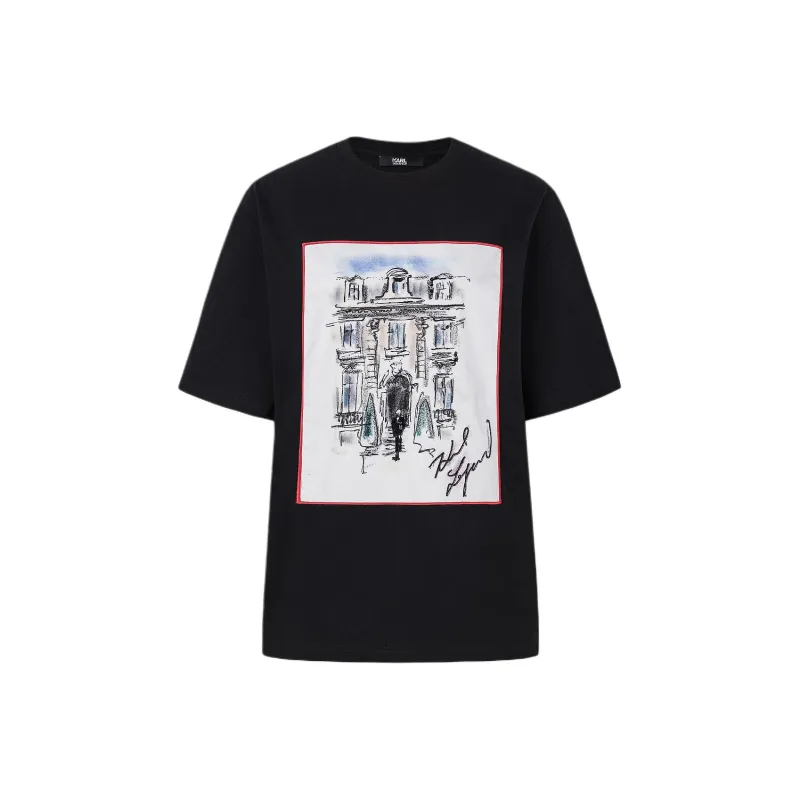 KARL LAGERFELD T Shirt Women's Black-0