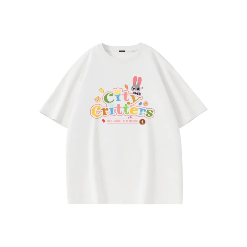 Cotton x Disney Drop Shoulder Sleeve T Shirt Women's-2