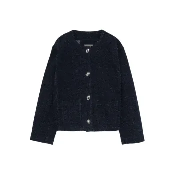 Givenchy Bouclé Button-Up Jacket