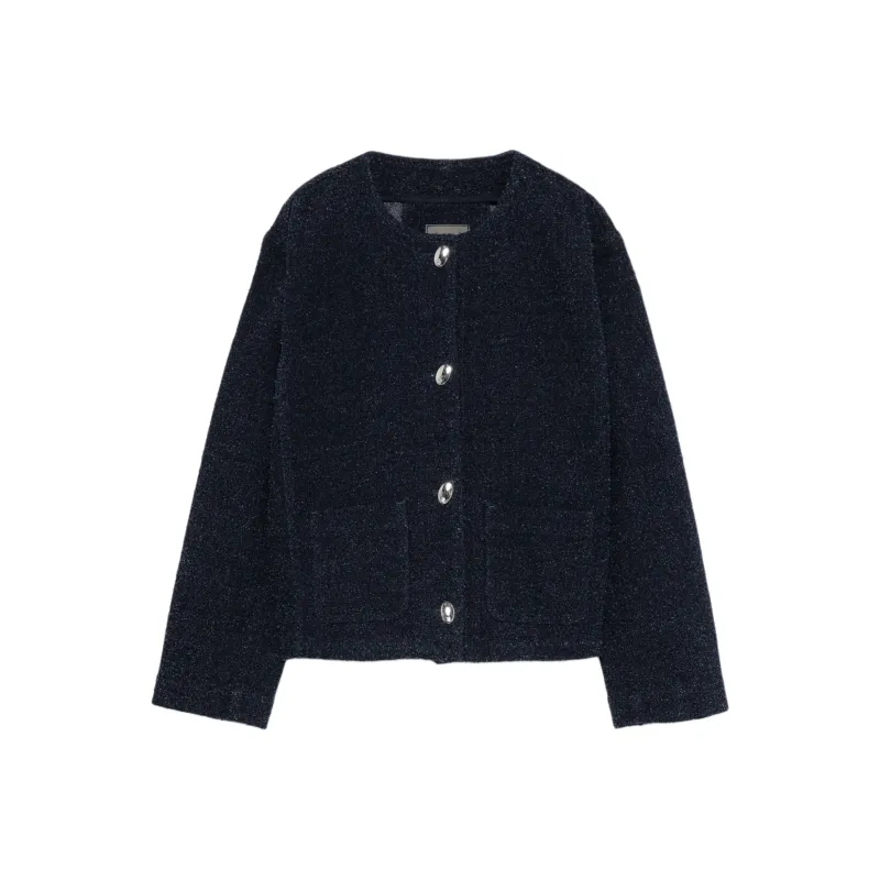 Givenchy Bouclé Button-Up Jacket-0