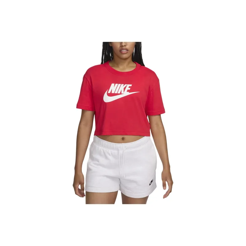 Nike Sportswear Essential Women's Cropped Logo T Shirt-0