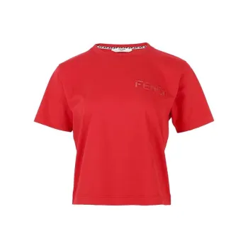 FENDI T-Shirts Women's Red
