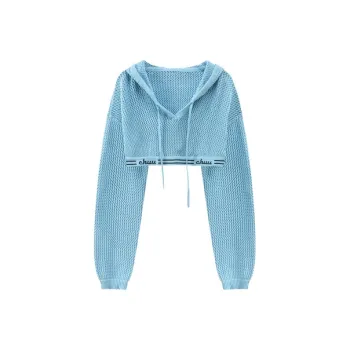CHUU Micro-Transparent Knitwear Women's
