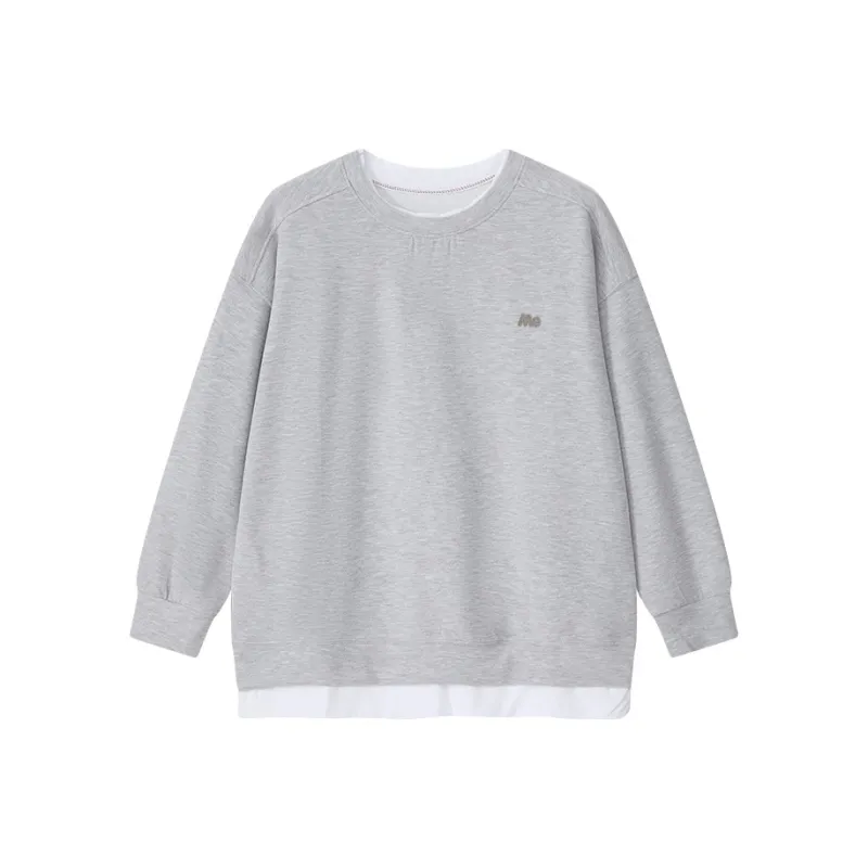 Katie Ermilio Sweatshirt Spring Women's Ecru-2