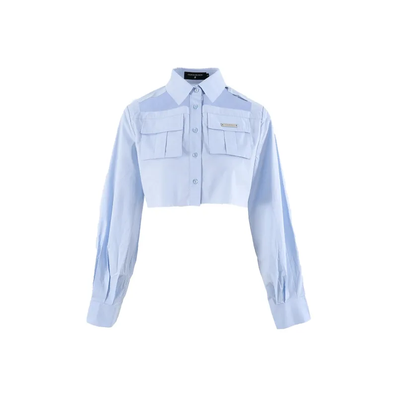 CLOUD SEASON Shirts Women's Blue-0