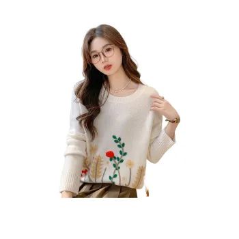Mokana Cashmere Sweater Women's White