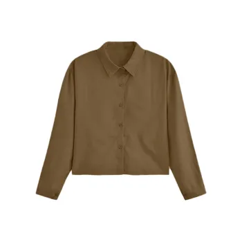 Yvetteclassic Shirt Women's Coffee