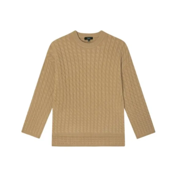 THEORY Cashmere Sweaters Women's Camel-0