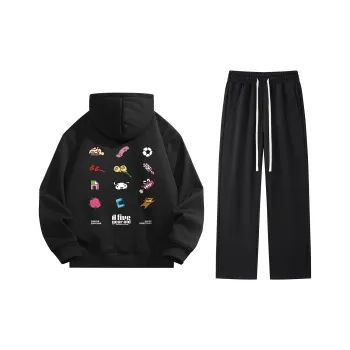 Crayon Shinchan Sweatshirt Set Unisex