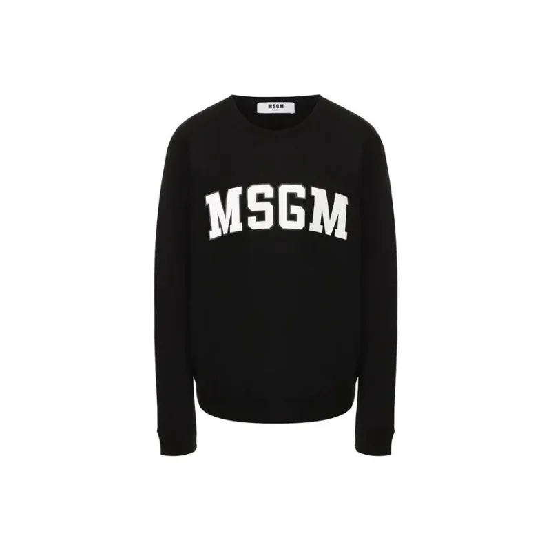 MSGM Sweatshirts Women's Black-0