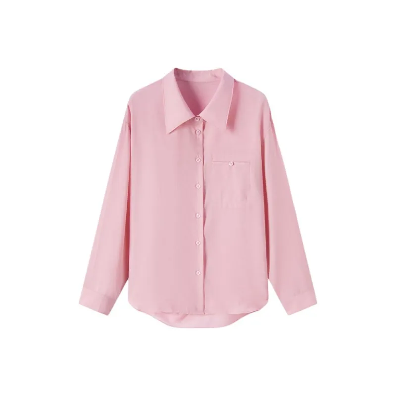 EICHITOO Shirts Women's Pink-0