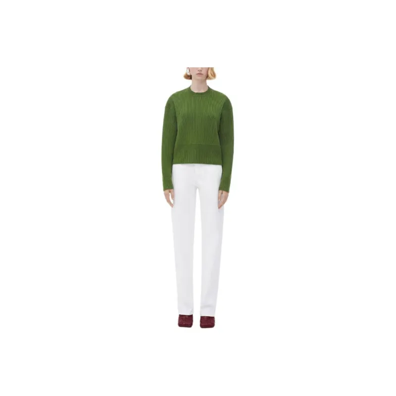 Bottega Veneta FW22 Cashmere Sweater Women's Green-0