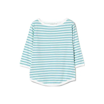 Beams T-Shirts Women's Sax Blue