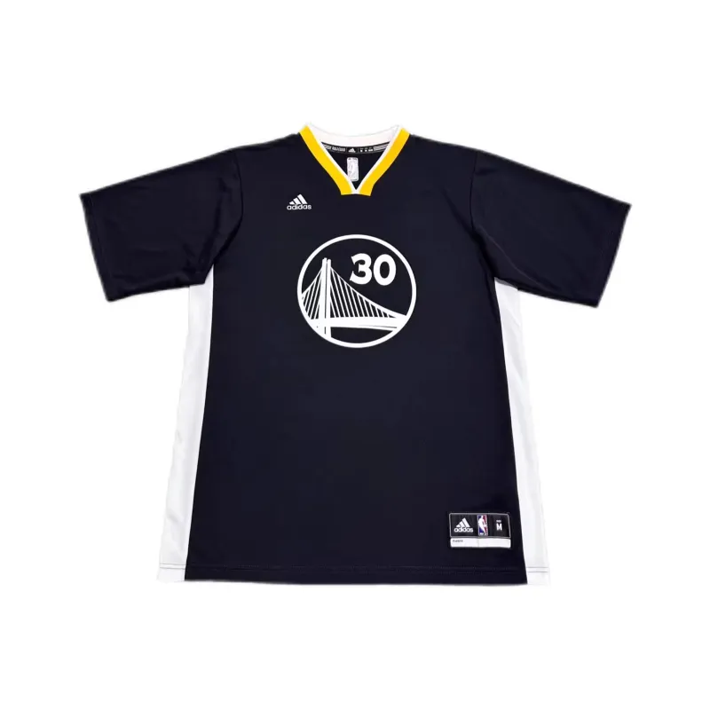 Adidas x NBA Warriors Curry Basketball Jersey Unisex Black-0
