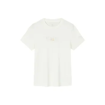 Anta Variety Training Collection Regular T Shirt Women's Corn White
