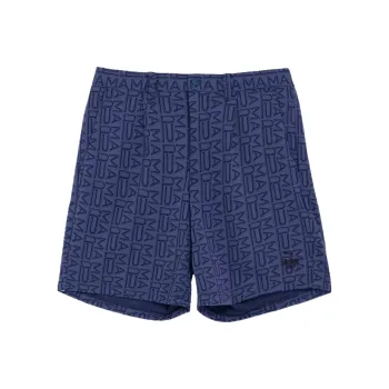 PUMA AOP Golf FOG Casual Shorts Men's Marine Blue