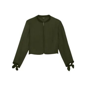 THEORY Jackets Coats Women's Olive Green