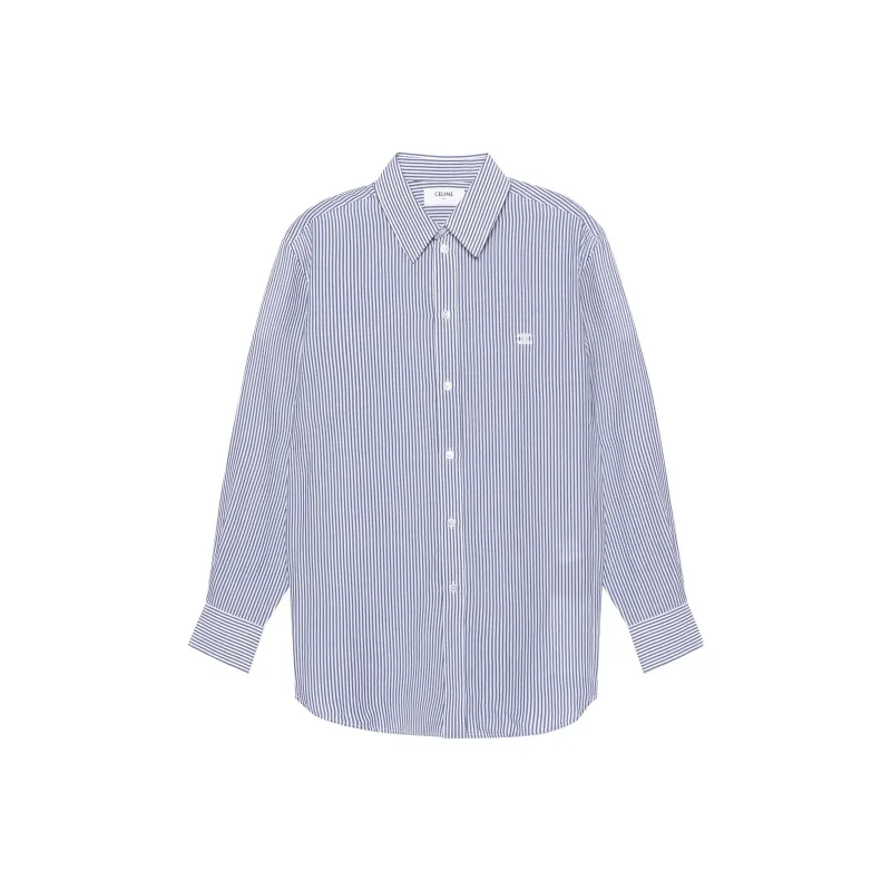 CELINE Shirts Women's Blue-0