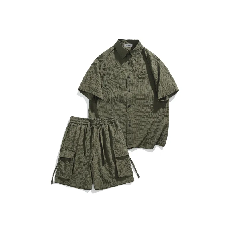 R.super Shirt Matching Set Unisex-5