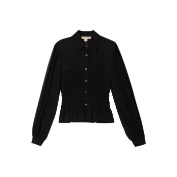 MICHAEL KORS SS24 Shirt Women's Black