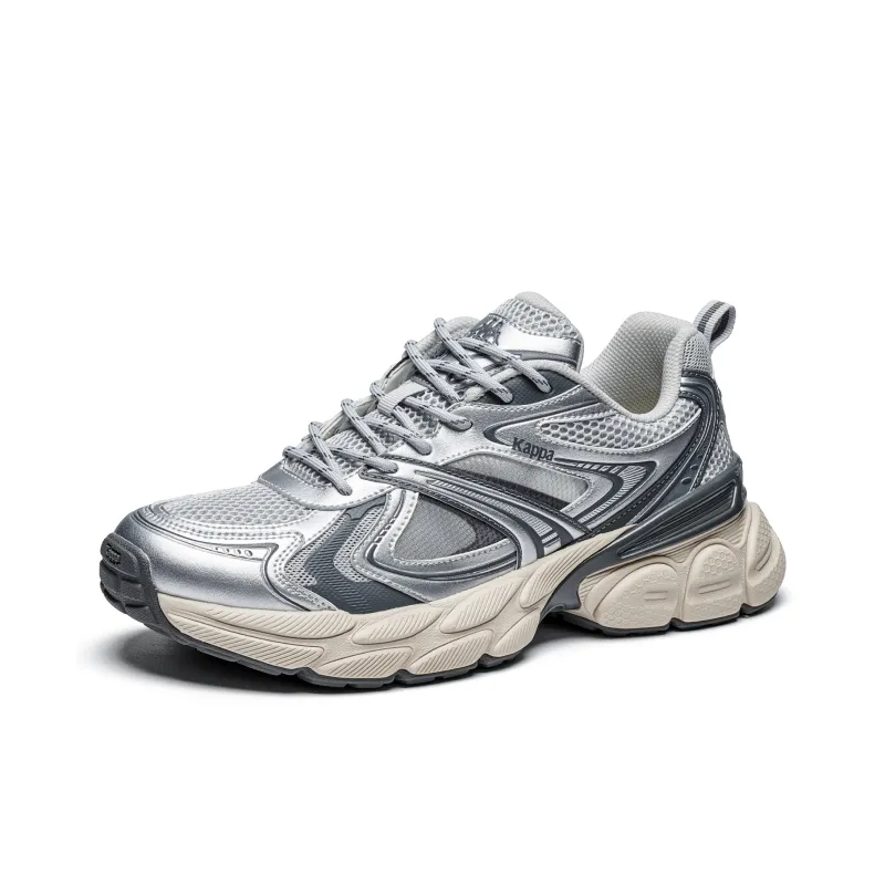 Kappa Galileo Low Top Chunky Sneakers Unisex Cool Gray-2