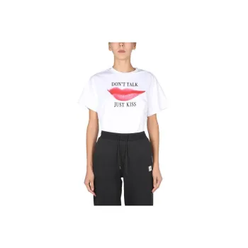 ETRE CECILE Just Kiss Print T Shirt