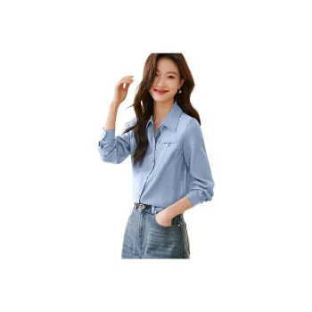 Mo Han Yi Mei Shirt Women's Sea Salt Blue