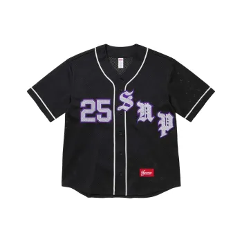 Supreme Old English Baseball Jersey