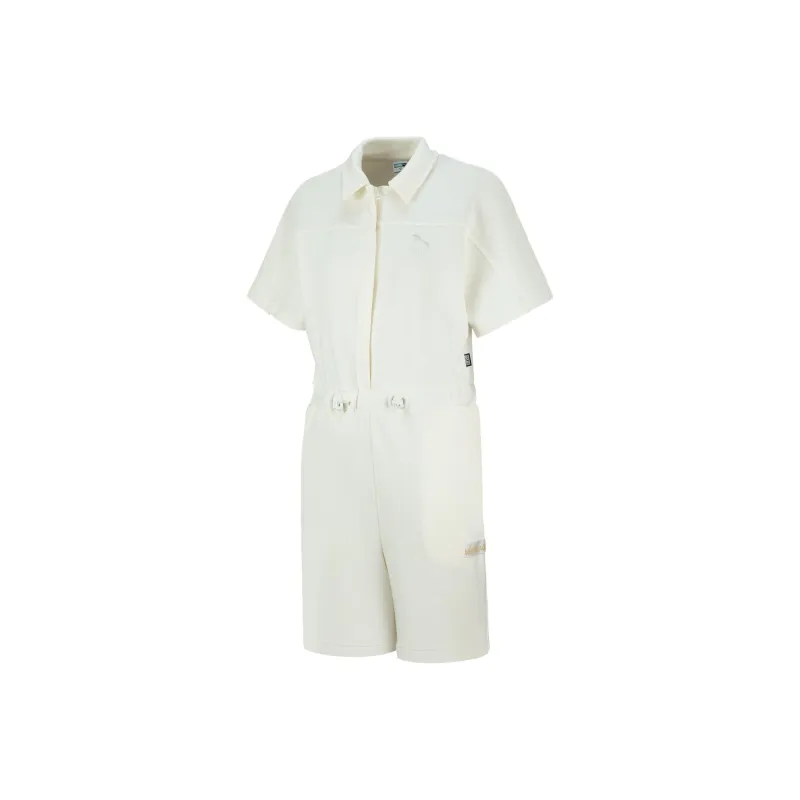 PUMA Humming 3,SS23 Chinese Culture Tribute Series Bodysuits Women's White-0