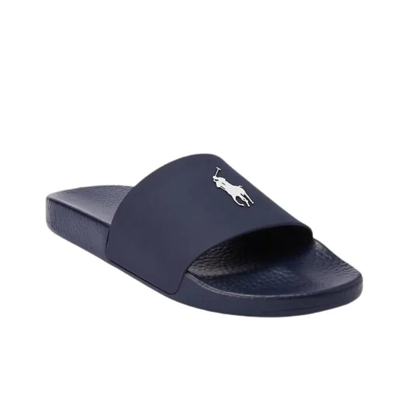 Polo Ralph Lauren Slide Slippers Men's Marine Blue-2