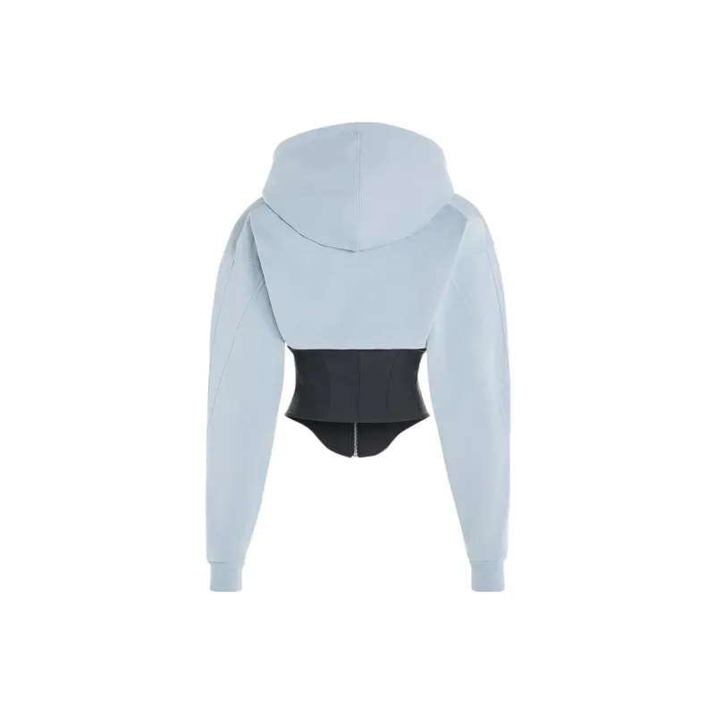 Mugler Sweatshirts Women's Blue-2