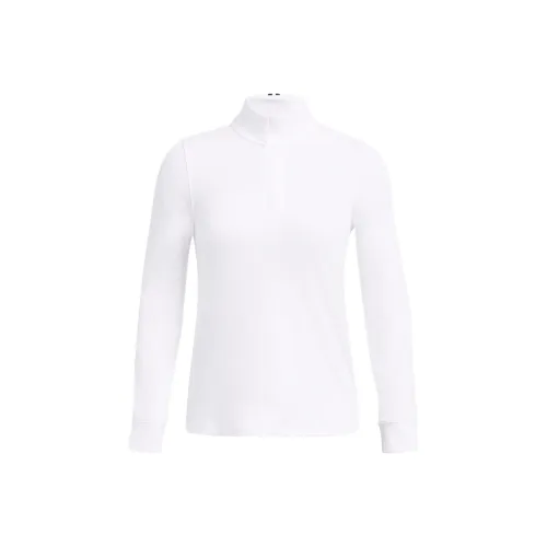 Under Armour Playoff ¼ Zip Polo Shirt Women's White